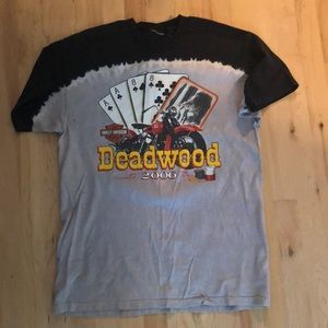 Vintage Harley Davidson Deadwood Tee, Men's Sz L